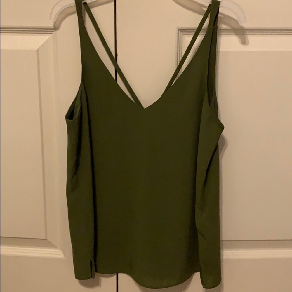 Topshop Olive Green Tank